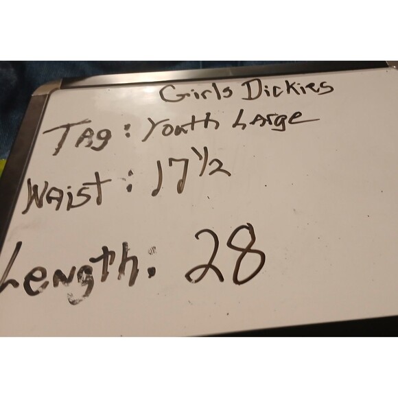 Dickies Bib Overalls Fall Womens L Y2K Artsisan Blue Denim Artsy DIY Outdoor - Picture 3 of 16